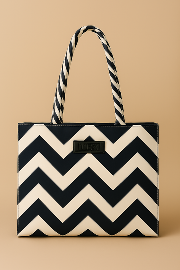 Bold Zebra Tote Bag
