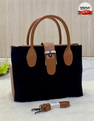 Premium Black Shoulder Bag for Women
