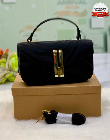 Premium Black Crossbody Bag for Women