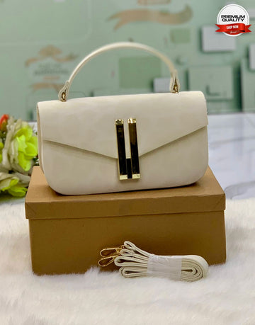 Premium Cream Crossbody Bag for Women