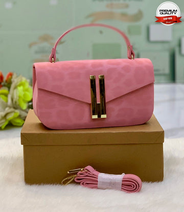 Premium Pink Crossbody Bag for Women