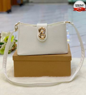 Premium White Crossbody Bag for Women