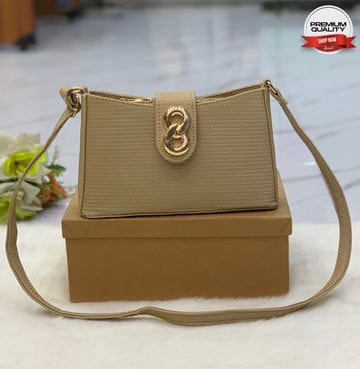 Premium Beige Crossbody Bag for Women