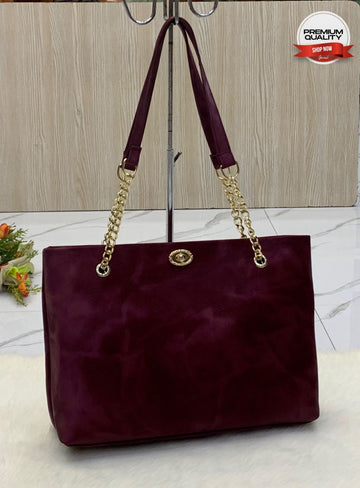 Premium Maroon Tote Bag for Women