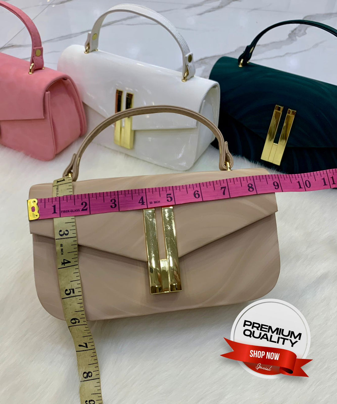 Premium Pink Crossbody Bag for Women