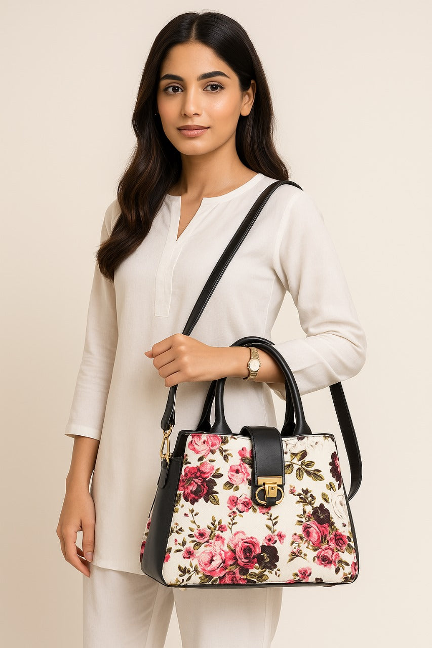 Rose Noir Handbag