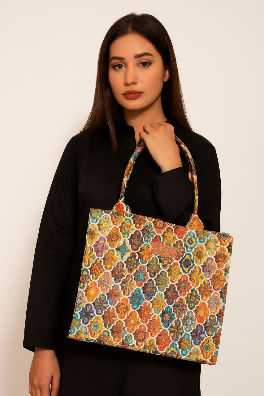 Moroccan Mosaic Tote Bag